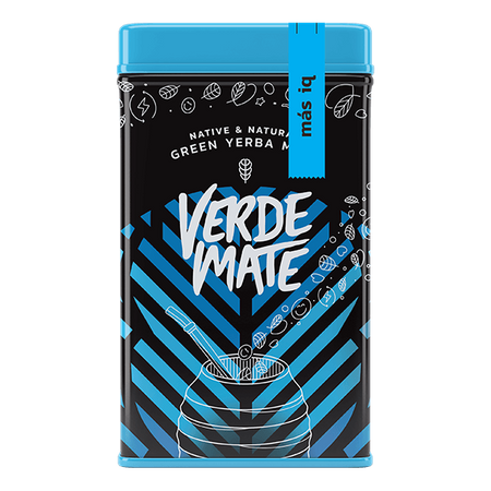 Yerbera - Blik + Verde Mate Mas IQ 0.5kg 