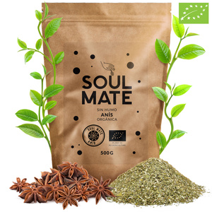 Yerba Mate Set Soul Mate Organica 2x500g 1kg Kalebas + Bombilla