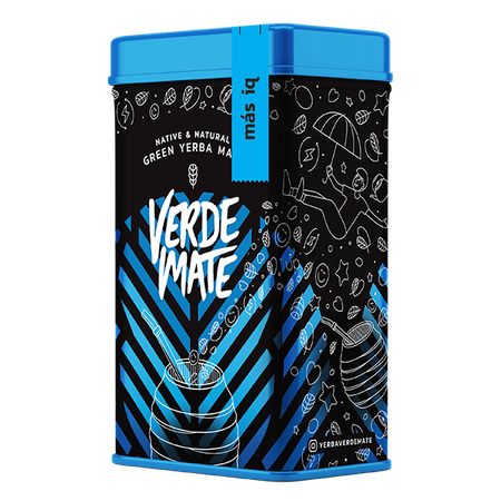 Yerbera - Blik + Verde Mate Mas IQ 0.5kg 