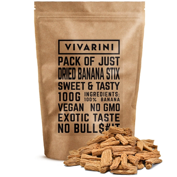 Vivarini – Gedroogde bananenstix 100 g