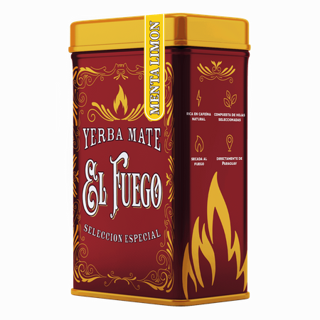 Yerbera - Blik + El Fuego Menta Limon 0.5kg 