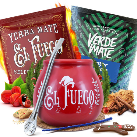 Yerba Mate set 2x50g Kalebas + Bombilla