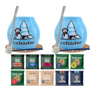 Yerba mate winterset voor paar 10 x 50g