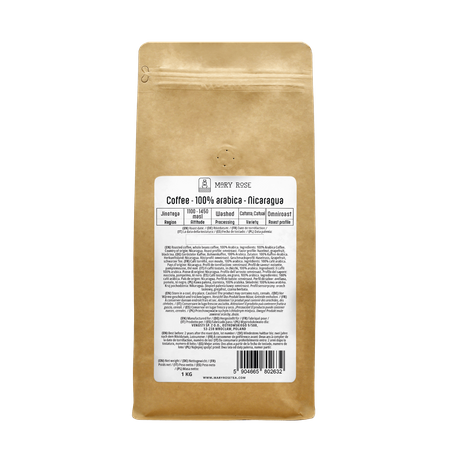 Mary Rose - hele bonen koffie Nicaragua Colibrí Azul specialiteit 1kg