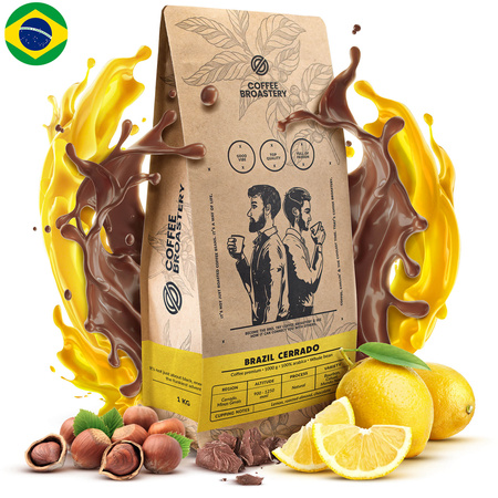 Coffee Broastery - Hele Bonen Koffie Brazil Cerrado Premium 1kg