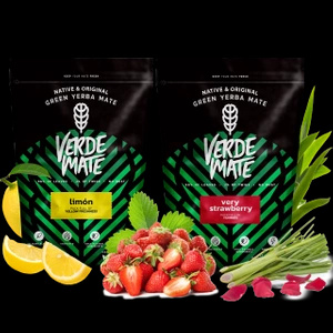 Yerba Verde Mate Limon Very Strawberry fruitig 1kg