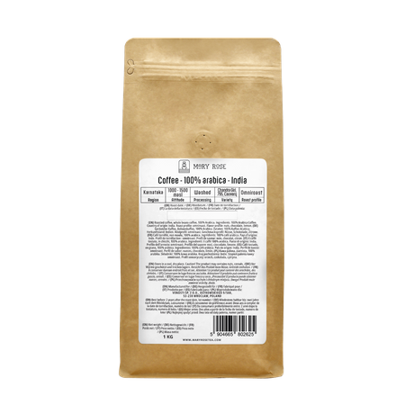 Mary Rose - hele bonen koffie India Karnataka premium 1kg