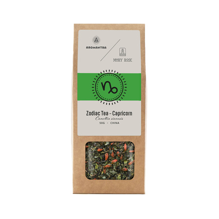 Aromantra x Mary Rose – Dierenriem Thee – Steenbok (zwarte thee) 50 g