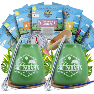 Yerba Mate Rio Parana startset voor paar accessoires