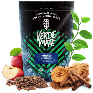 Yerba Mate winterset Verde Mate El Fuego 2x500g + accessoires