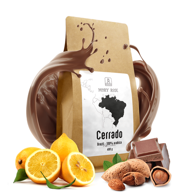 Mary Rose - hele bonen koffie Brazilië Cerrado premium 400g