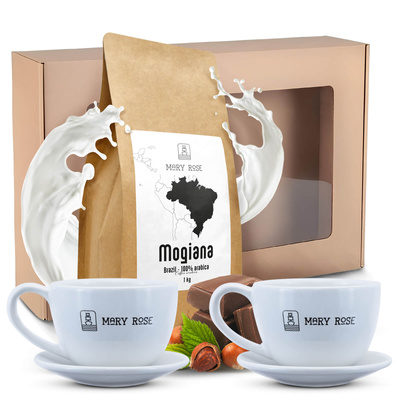 Mary Rose geschenkset koffie + 2 bekers