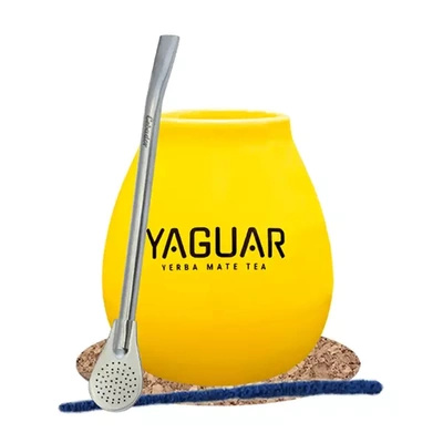 Yerba Mate Set Kalebas + Bombilla
