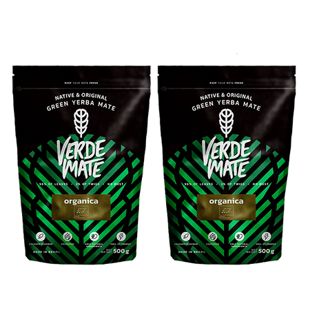 2 x Verde Mate Green Organica 500g 1kg