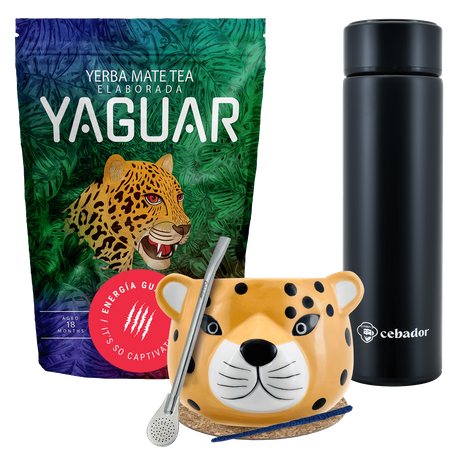 Yerba Mate Yaguar Energia 500g kalebas thermoset