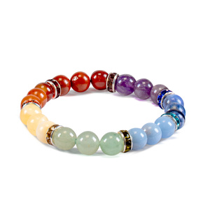 Armband "Zeven Chakra's" – stenen