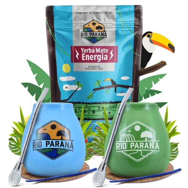 Yerba Mate Rio Parana Startset voor twee 500g