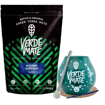 Yerba Verde Mate Winter startset 500g