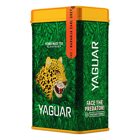 Yerbera - Blik + Yaguar Naranja Earl Grey 0.5kg