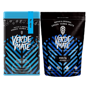 Yerbera Yerba Mate Verde Mas IQ 2x500g