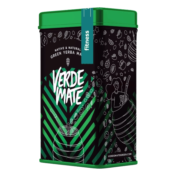 Yerbera Verde Mate Green Fitness 0,5 kg 500 g - Braziliaanse yerba mate thee met vruchten en kruiden