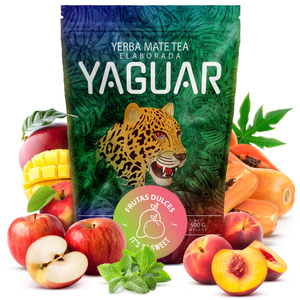 Yerba Mate Yaguar Fruit set 3x500g 1.5kg