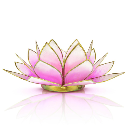 "Lotus Flower" kaarshouder - roze