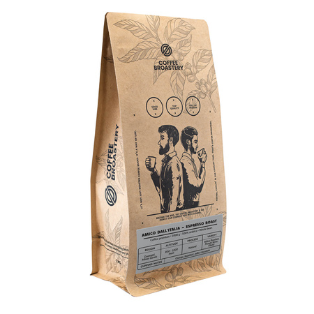 Coffee Broastery - Hele Bonen Koffie Amico dall'Italia Espresso Roast 1kg