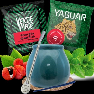 Yerba Verde Mate Matero Bombilla Accessoireset