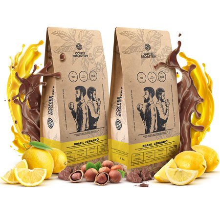 Set Coffee Broastery Brazil Cerrado 2x1kg (2kg)