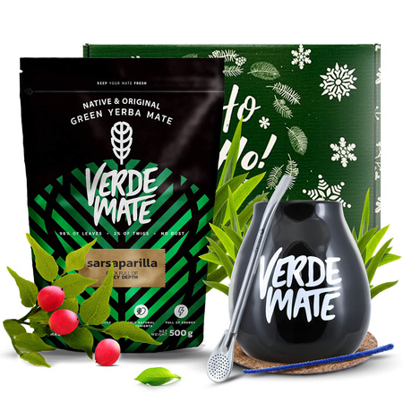 Geschenkset Yerba Verde Mate Sarsaparilla 0,5kg 