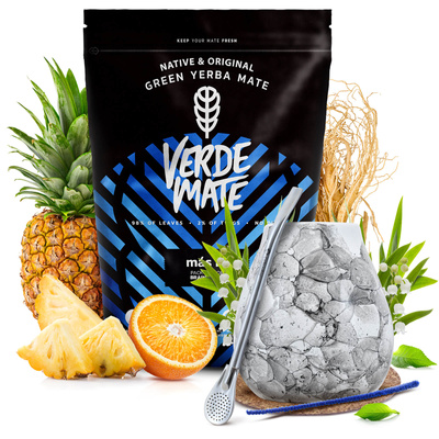 Yerba Mate startset Verde Mate Mas IQ 500g