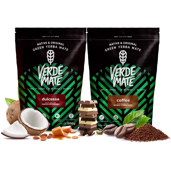 Yerba Verde Mate Coffee koffie Dulcessa chocolade