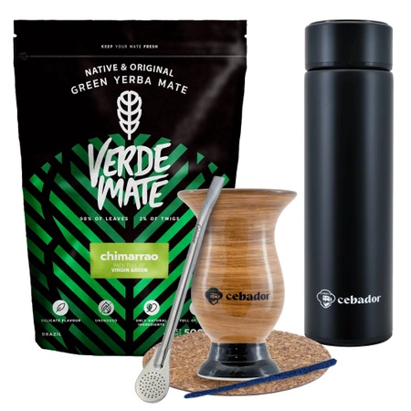 Yerba Mate Chimarrao 500g kalebas thermos set