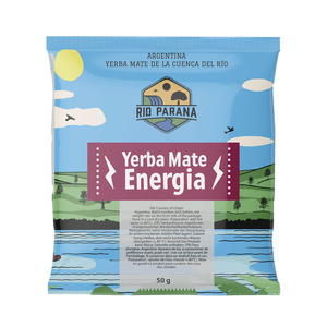 Yerba Mate Rio Parana set 2x50g Kalebas + Bombilla