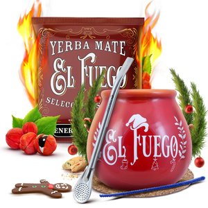 Yerba Mate set 50g Kalebas + Bombilla