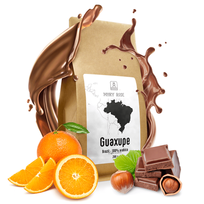 Mary Rose - hele bonen koffie Brazilië Guaxupe premium 200g