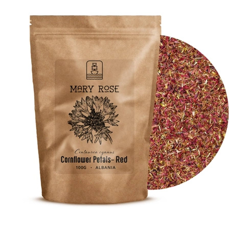 Mary Rose – Korenbloemblaadjes (rood) 100 g