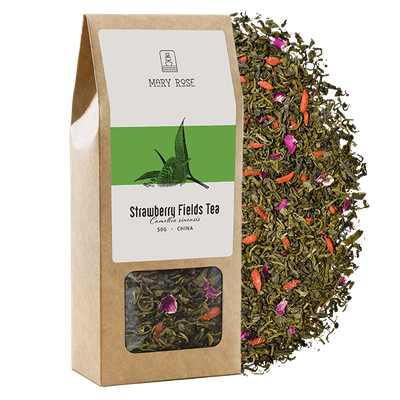 Mary Rose - Aardbeienvelden groene thee - 50g