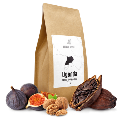 Mary Rose - hele bonen koffie Oeganda Kanyenye specialiteit 1kg