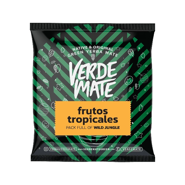 Yerba Verde Mate Green Frutos Tropicales 50g