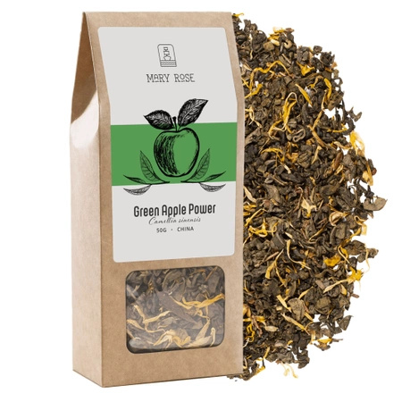 Mary Rose - Green Apple Power Groene Thee - 50 g