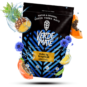 Yerba Verde Mate Groen Mas IQ Tropisch 0,5kg