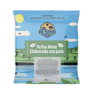 Yerba Mate Rio Parana Set VOOR TWEE Kalebas Bombilla