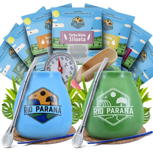 Yerba Mate Rio Parana startset voor paar accessoires