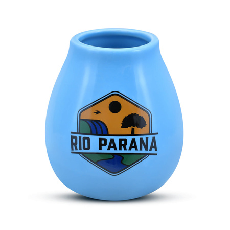 Yerba Mate Rio Parana Set VOOR TWEE Kalebas Bombilla 1000g