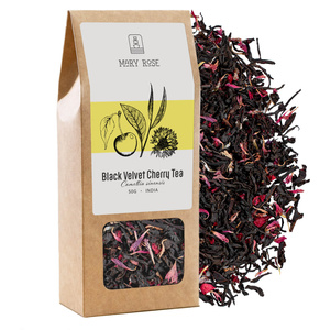 Mary Rose – Black Velvet Cherry Thee – 50 g