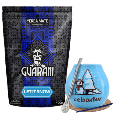 Yerba mate Winter startset Guarani Let it Snow 400g