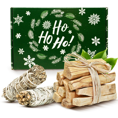 Geschenkset Palo Santo + Witte Salie Wierook