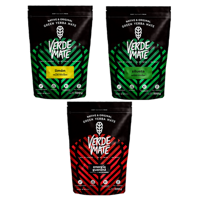 Yerba Verde Mate Groen 3x500g